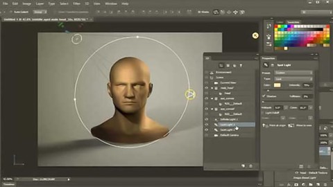 Curso Online de Adobe Photoshop CC. Modelagem e Animação 3D