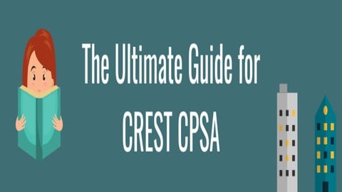 CREST Practitioner Security Analyst (CPSA) Ultimate Guide
