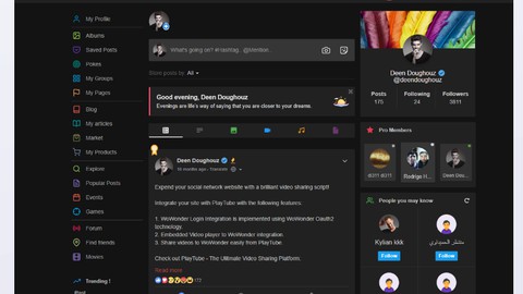 Red Social Estilo Facebook con PHP y MySql