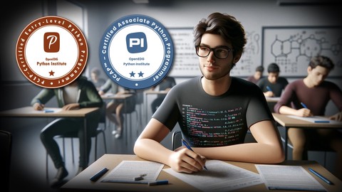 PCEP & PCAP Certification Exam Prep 2024 with Explanations