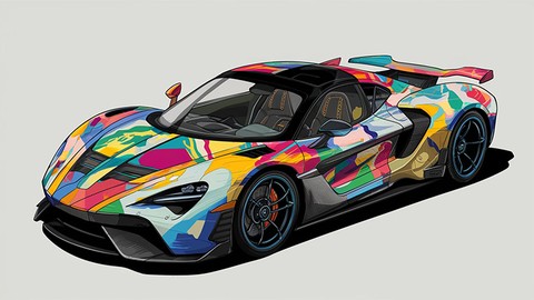 Malbuch Produktion Mit Künstlicher Intelligenz