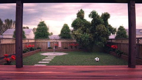 Creating a Realistic 3D Backyard In Blender