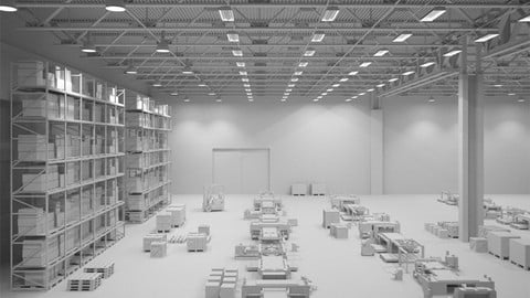 Warehouse Lighting Design using Dialux evo