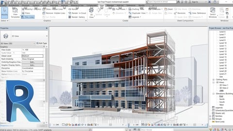 Revit Workshop Villa Modeling احترف الريفيت المعماري بالعربي