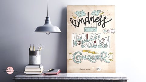 Finalização e Digitalização do Hand Lettering