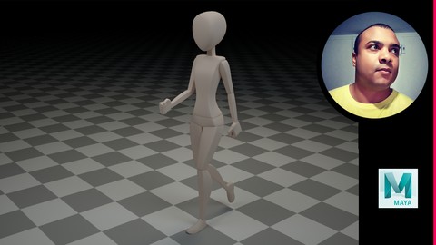 Maya: Animando Caminhada de Personagem.