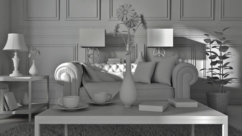 Modéliser un intérieur réaliste dans Cinema 4D