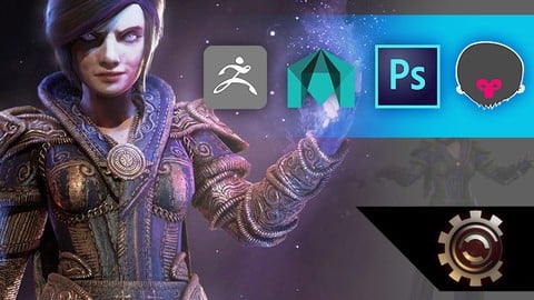 Criação de personagens para jogos. (Básico ao Avançado)