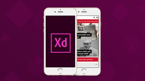 Adobe XD ile Etkileşimli Mobil Arayüz Tasarımı: Haber Sitesi