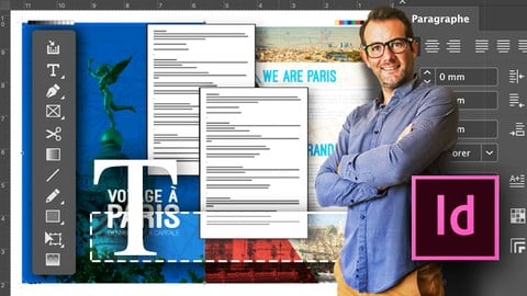 Indesign CC 2020 - MasterClass - Débutant à Intermédiaire