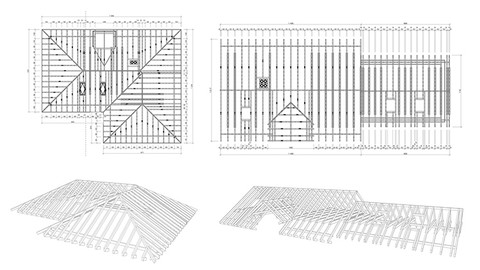 Archicad - Roof Maker - Tworzenie więźby dachowej