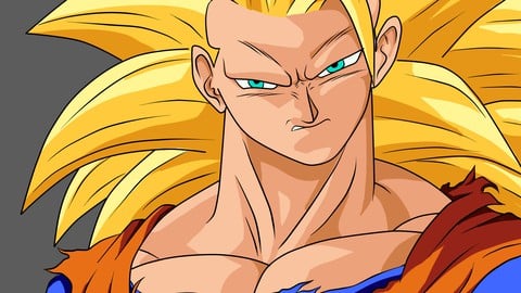 Pintura Digital de Personagens Anime Manga