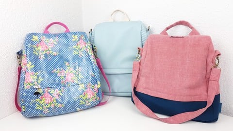 CURSO DE COSTURA: MOCHILA BOLSO ANTIRROBO