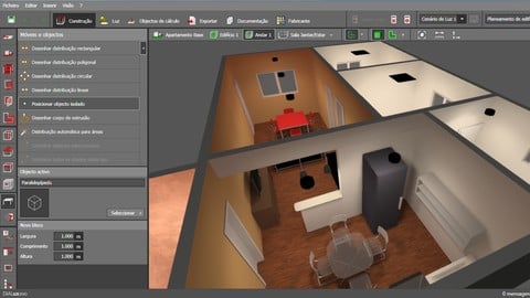 Dialux - Projeto luminotécnico - Integração Revit/IFC/CAD