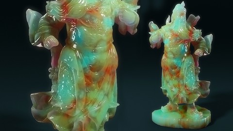Cinema 4D Masterclass：Arnold Renderer Oriental Mystical Powe