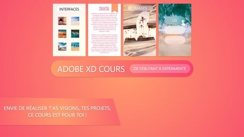 UX UI - Adobe XD de débutant à expérimenté