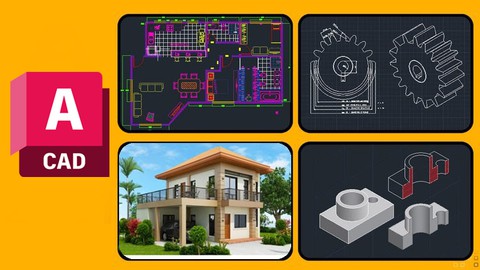 AutoCAD 2021 - Completo 2D e 3D do Básico ao Avançado