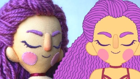 Cómo hacer una muñeca de tela y vestirla con lencería