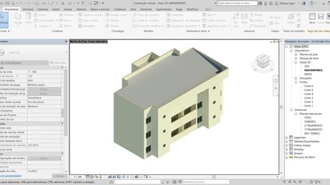 Curso de Revit - Arquitetura e Estrutura