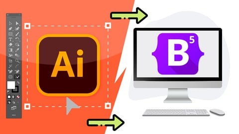 De ADOBE ILLUSTRATOR a BOOTSTRAP 5: ¡DE CERO hasta EXPERTO!