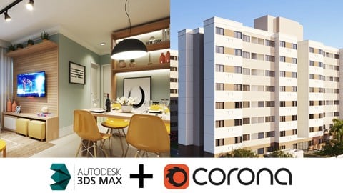 3DS Max + Corona Render: do Básico ao Avançado sem enrolação