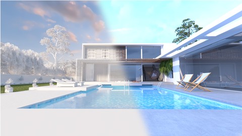 Sketchup Vray NEXT ile temel düzeyden ileri seviyeye eğitim