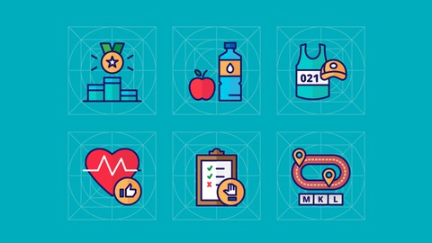 Aprende el diseño profesional de Iconos