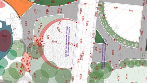 Ландшафтный дизайн и генплан в AutoCAD