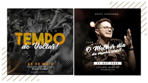 Designer Gráfico para Igrejas - Criação de Flyers