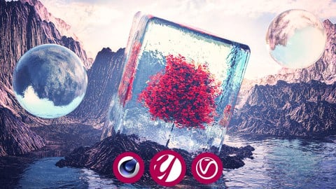 (238 SAAT) Cinema 4D & V-Ray Türkçe Eğitim Seti