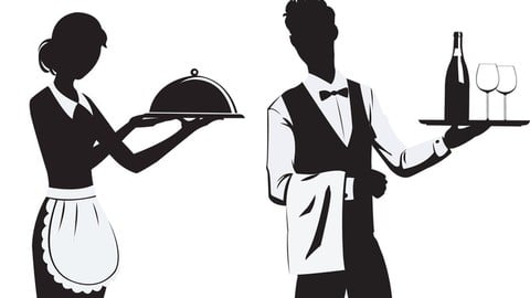 Apprendre à servir dans un restaurant