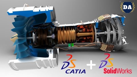 A'dan Z'ye Solidworks + Catia = MEGA KURS +85 Saat İçerik !