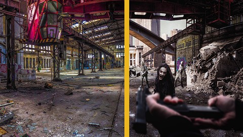 Haz un Matte Painting FACIL desde 0 con Photoshop