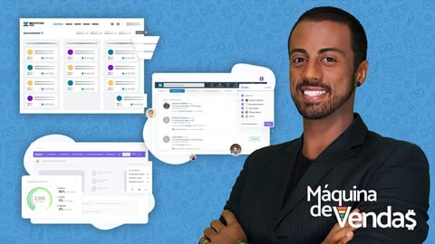 MÁQUINA DE VENDAS: RD Station CRM + Prospecção no LinkedIn