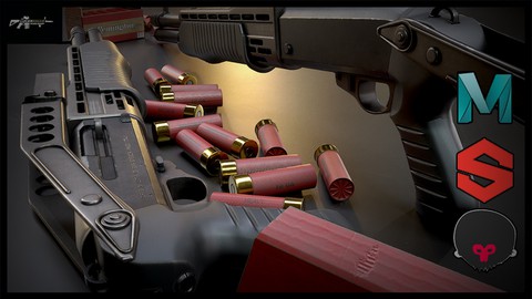 Modelando & Texturizando - Armas de fogo para jogos