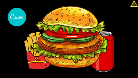 Canva: Aprenda a Criar Cardápios Digitais - Site + PDF