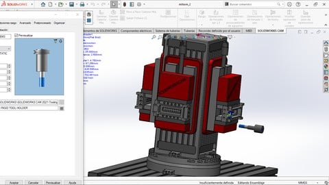 SolidWorks CAM desde cero