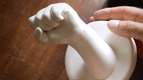 Empreinte et Moulage à l'alginate - Main et Pieds