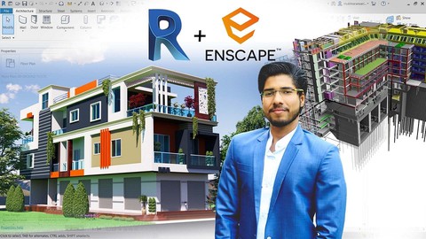 Revit Complete Course with ENSCAPE in Hindi