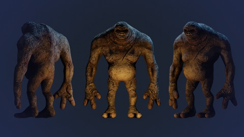 Criatura para jogos realista com Blender e Substance Painter