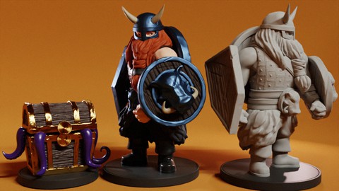 Escultura no Blender para impressão 3D