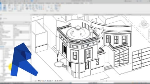 كورس ريفيت معماري بيم Revit Modelling (Step1_4)