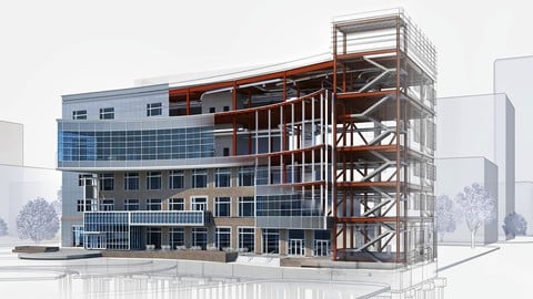 كورس ريفيت معماري بيم Render Solutions(Step3_4)