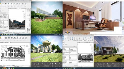 Revit Render حلول الريندر الواقعي للريفيت المعماري