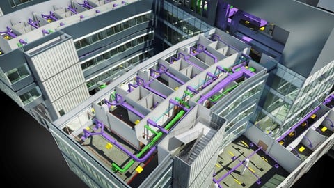 Revit MEP  كورس احترافي شامل كل التخصصات