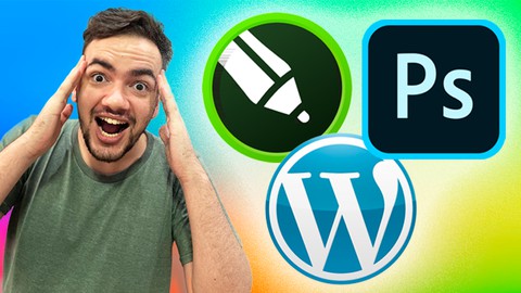 Design Gráfico COMPLETO: CorelDRAW Photoshop e Wordpress