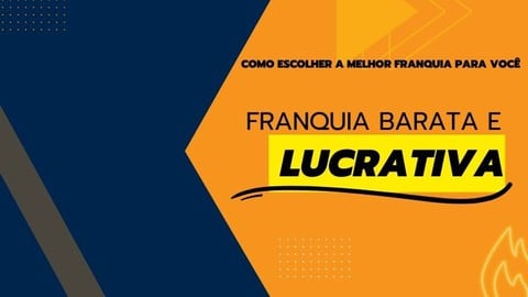 Franquia barata e lucrativa!