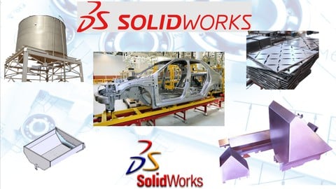 Solidworks 2024 -Formation en  tolerie pour débutant