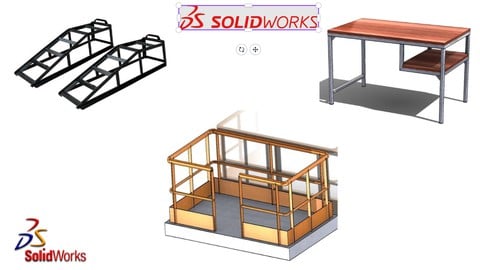 Solidworks 2024-Formation pratique mécano-soudé  débutant