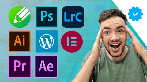 8 Cursos Completos de Design Gráfico